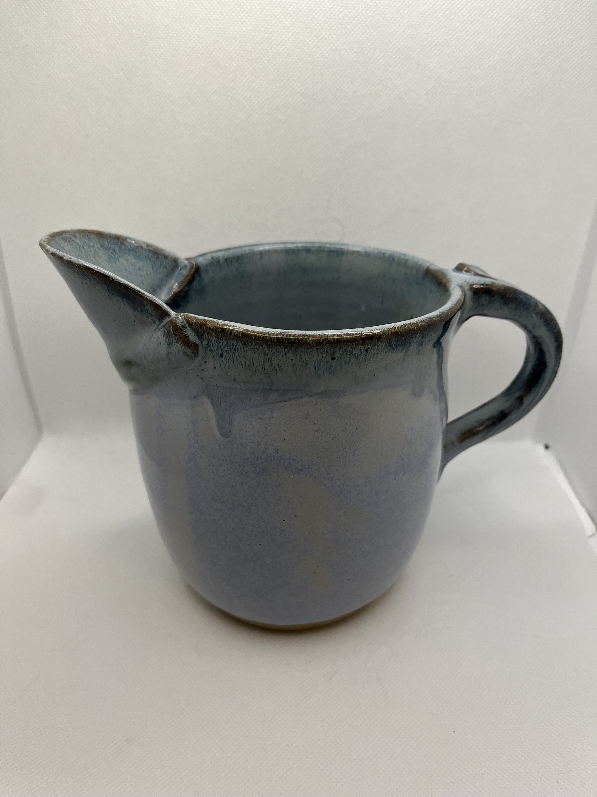 Handmade Light Blue Pitcher