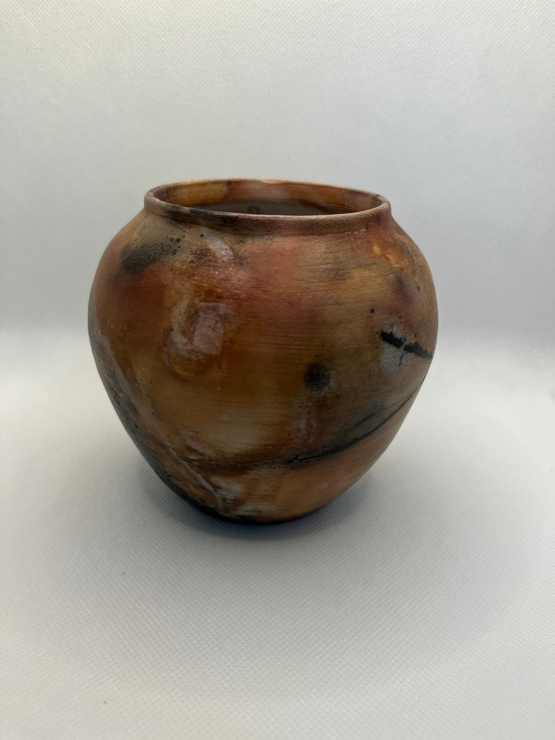 Petite Pit Fired Ceramic Vase