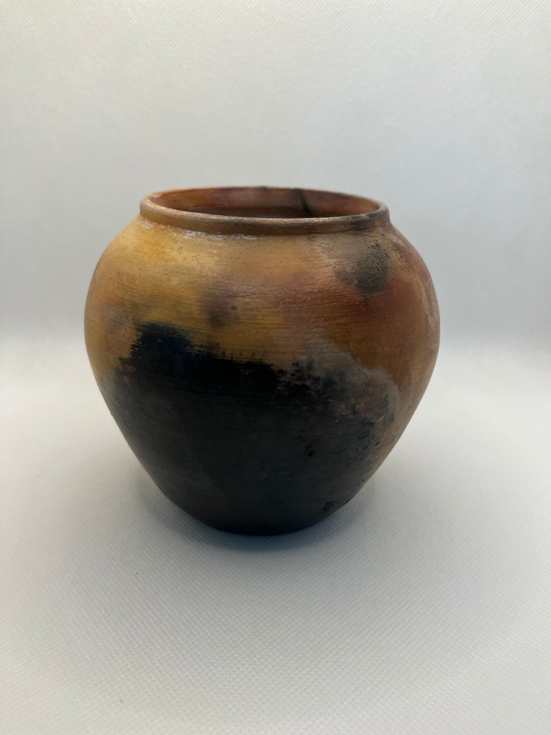Petite Pit Fired Ceramic Vase