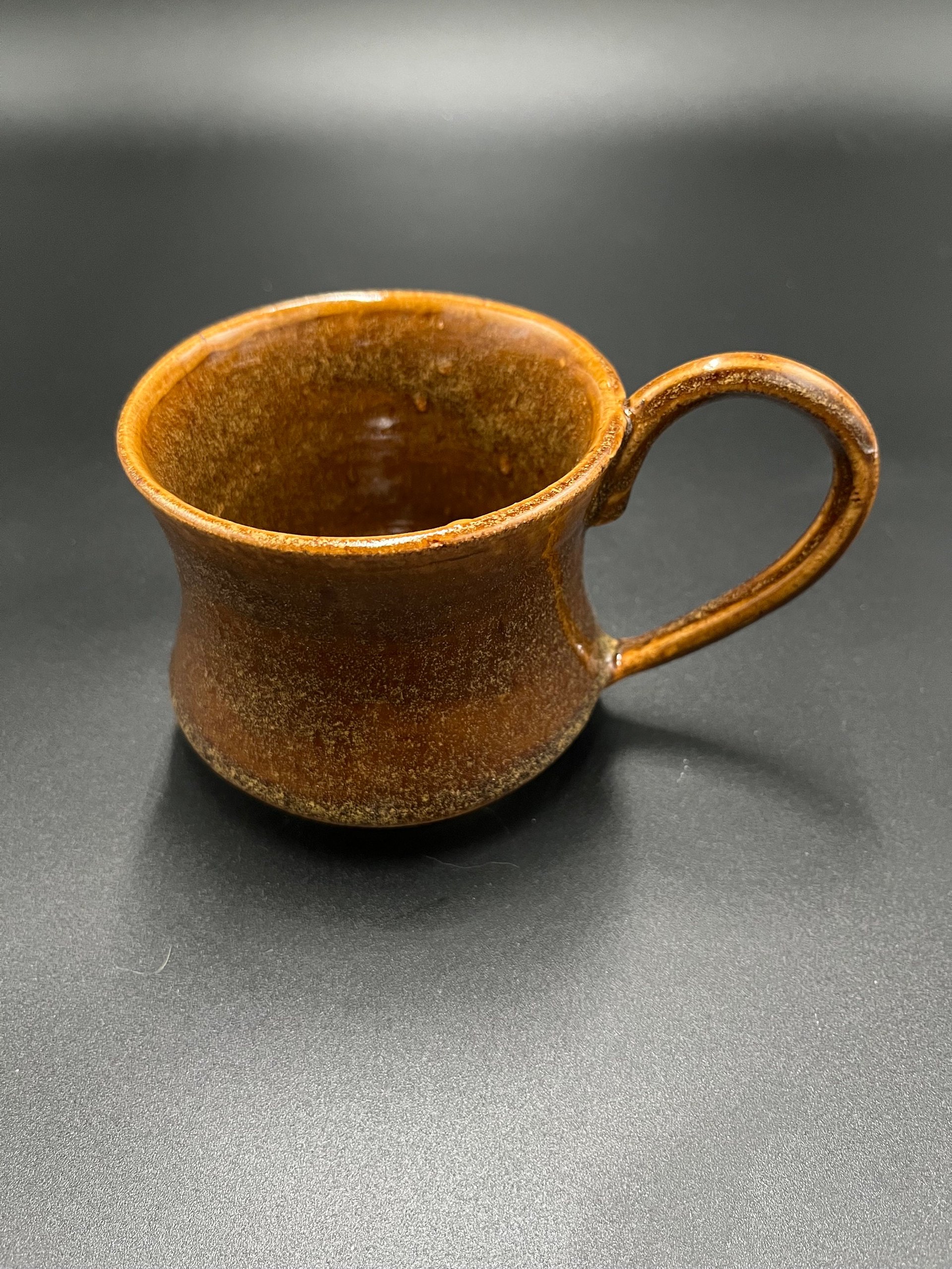 Handmade Honey Brown Ceramic Mug