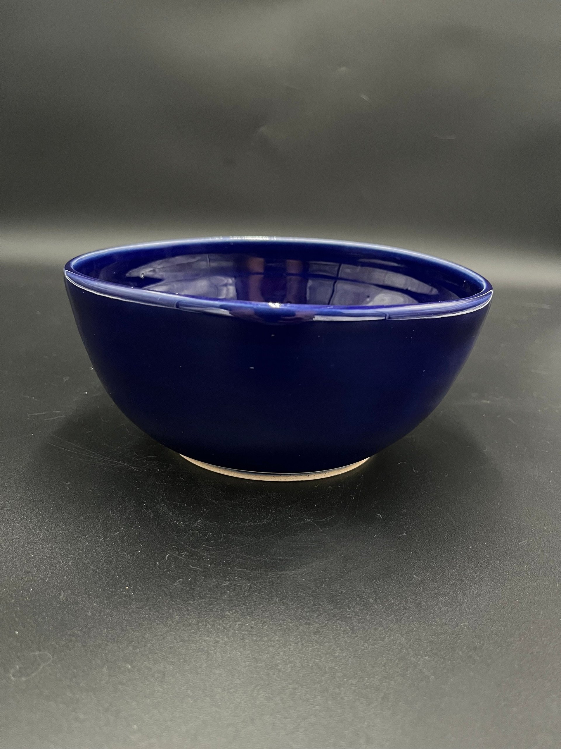 Handmade Cobalt Blue Ceramic Bowl