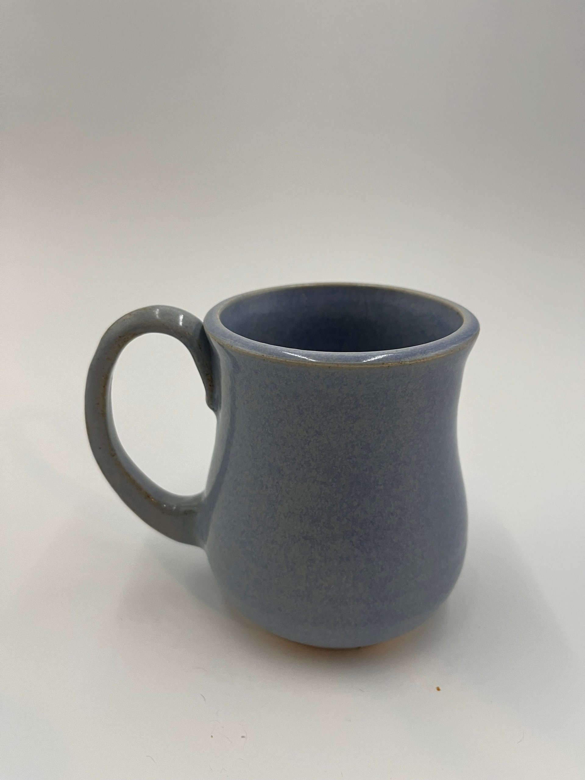 Handmade Light Blue “HI” Ceramic Mug