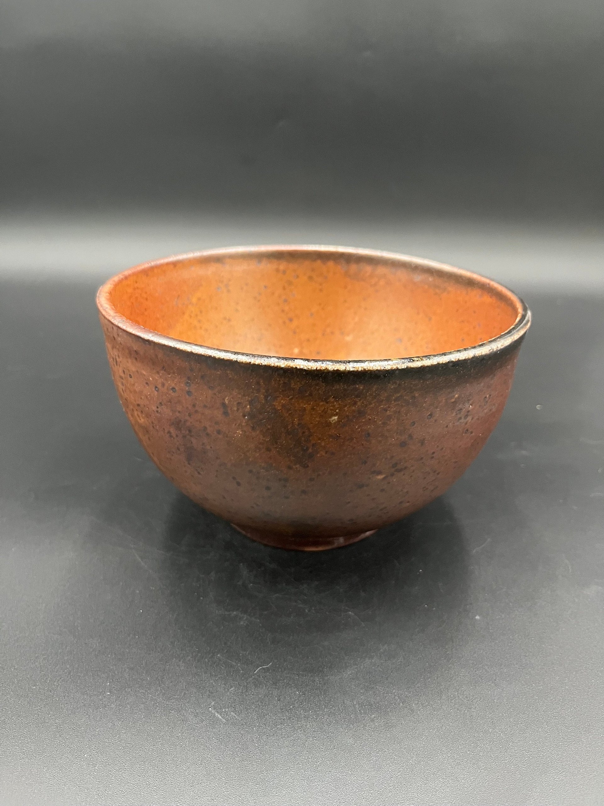 Wood fired, Hand made Ceramic Bowl Set - Earthy colors, rustic feeling
