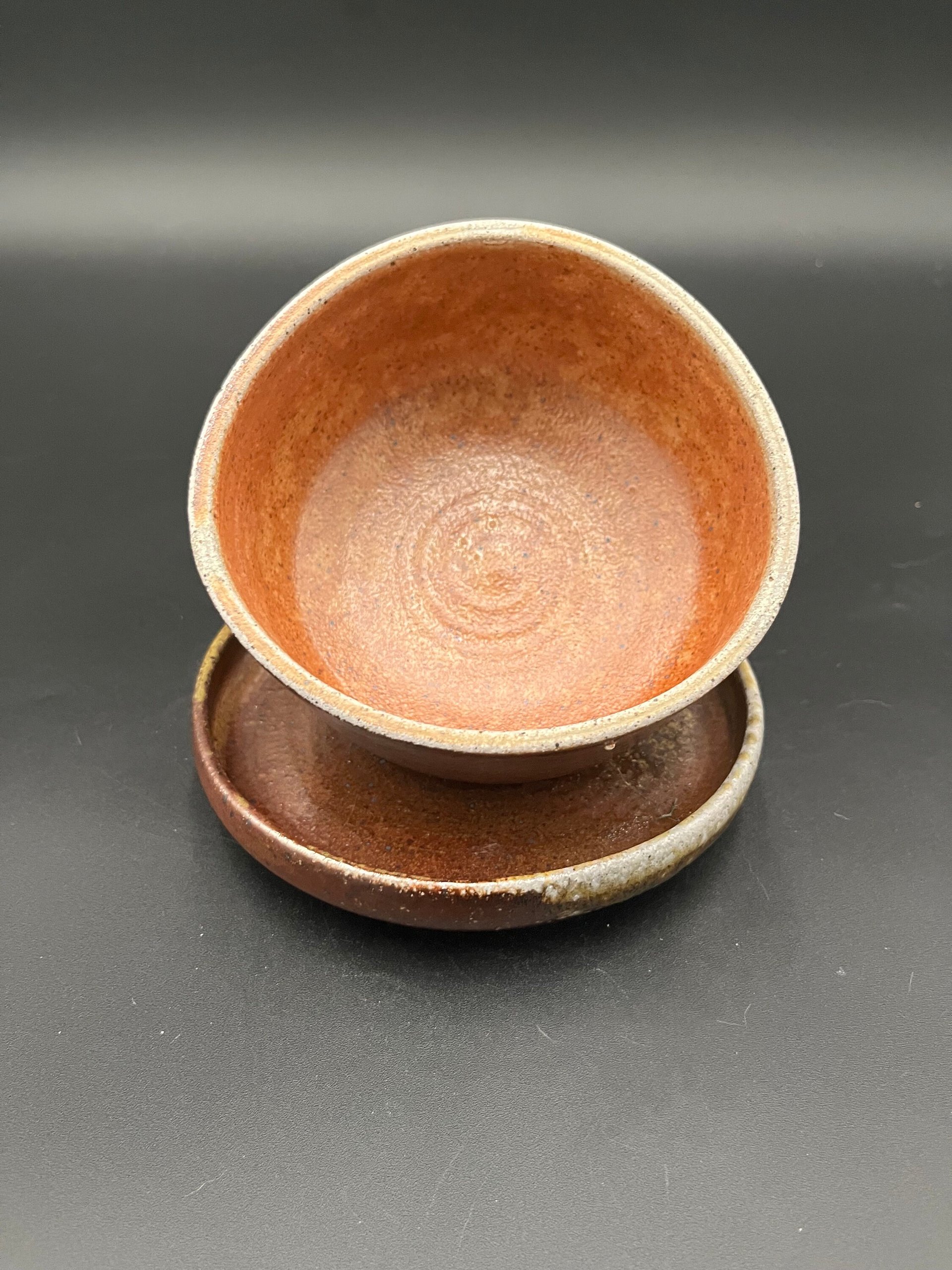 Handmade Wood fired Rustic Ceramic Butter Dish