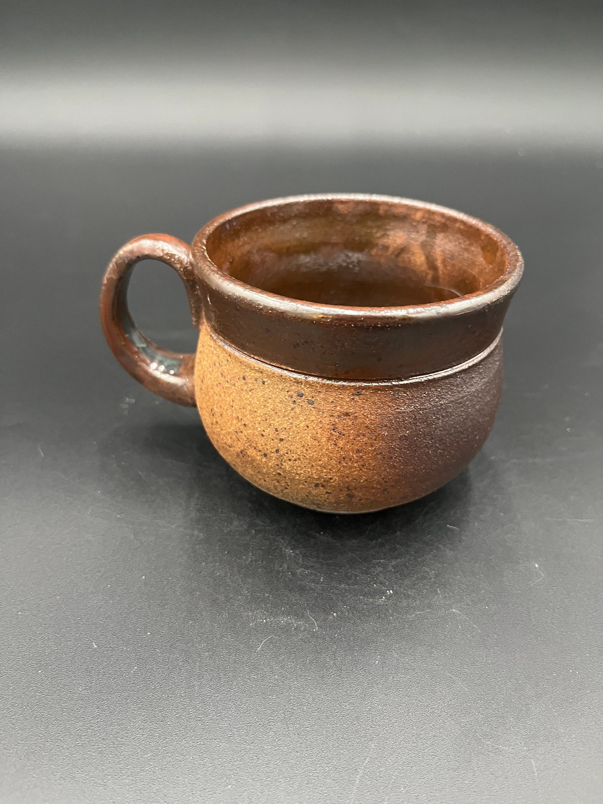 Wood fired Earthy Ceramic Mug - handmade