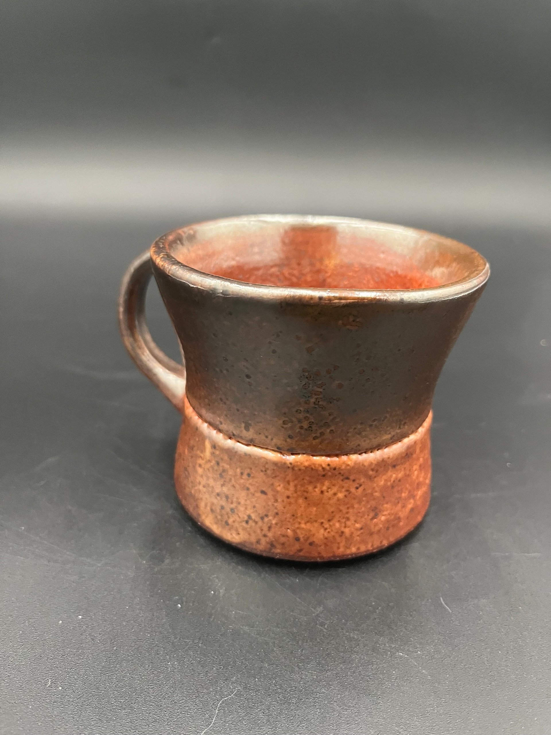 Wood fired Earthy Ceramic Mug - handmade