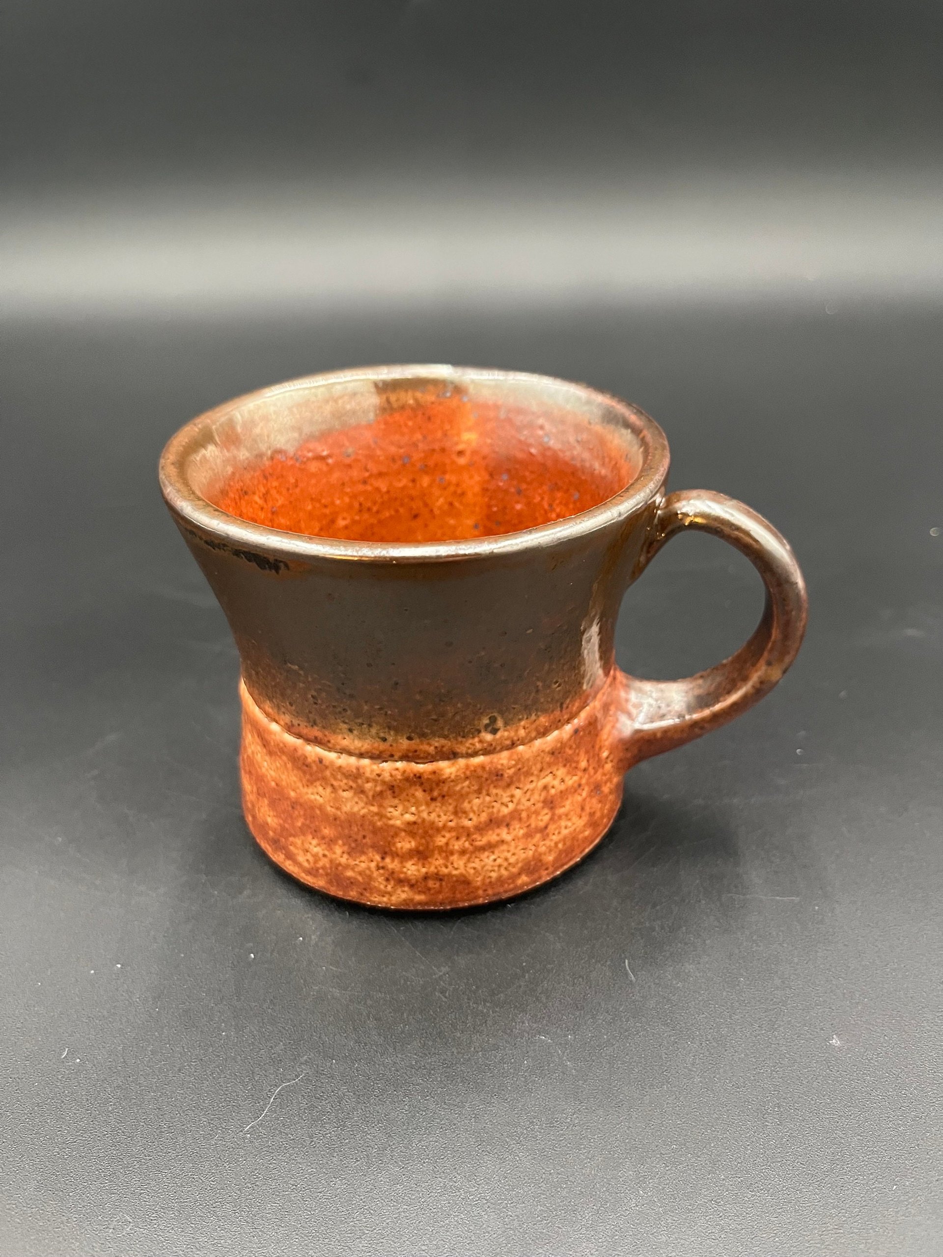 Wood fired Earthy Ceramic Mug - handmade