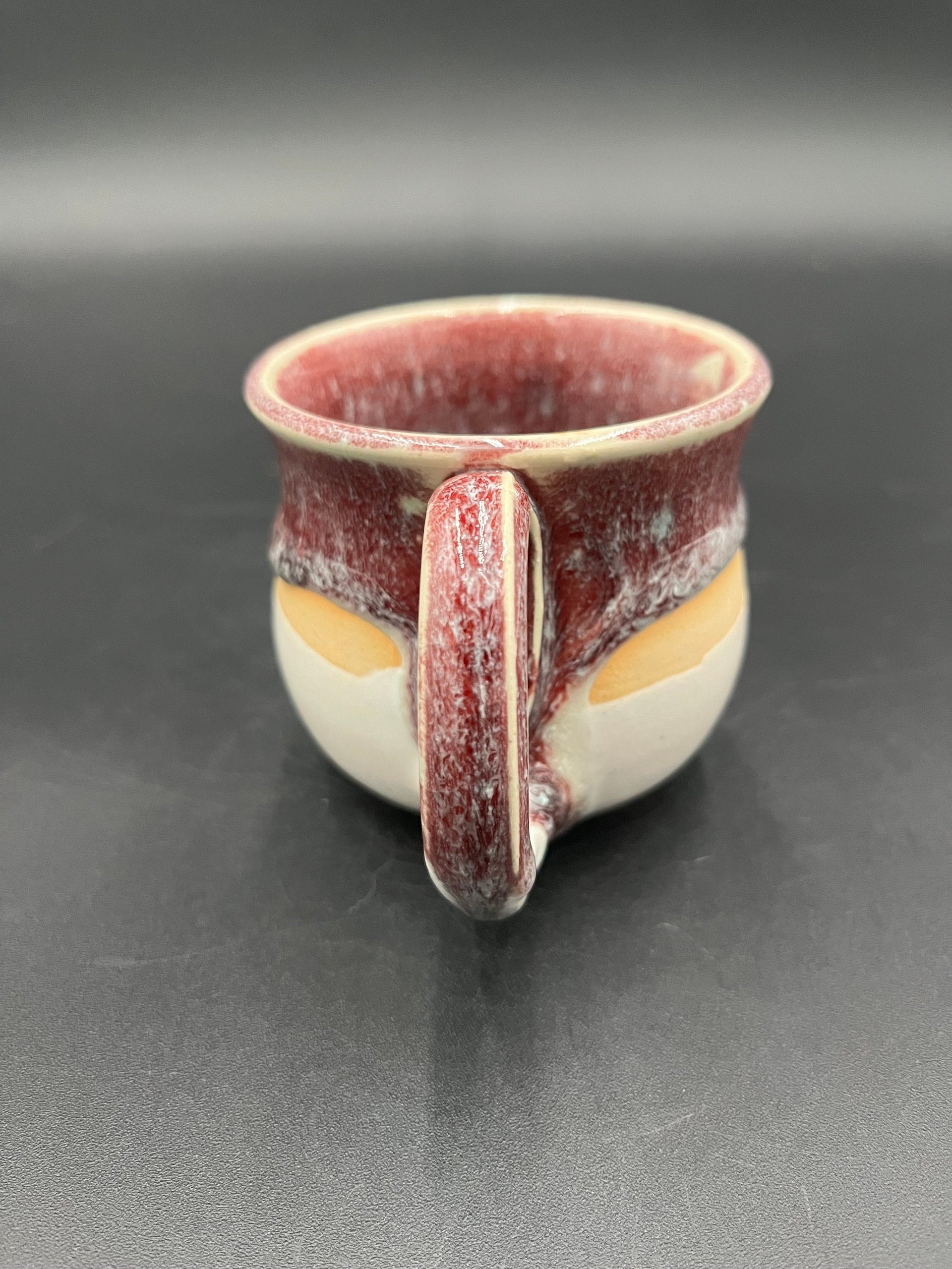 Small Handmade Ceramic Multi-colored Mug - great for espresso