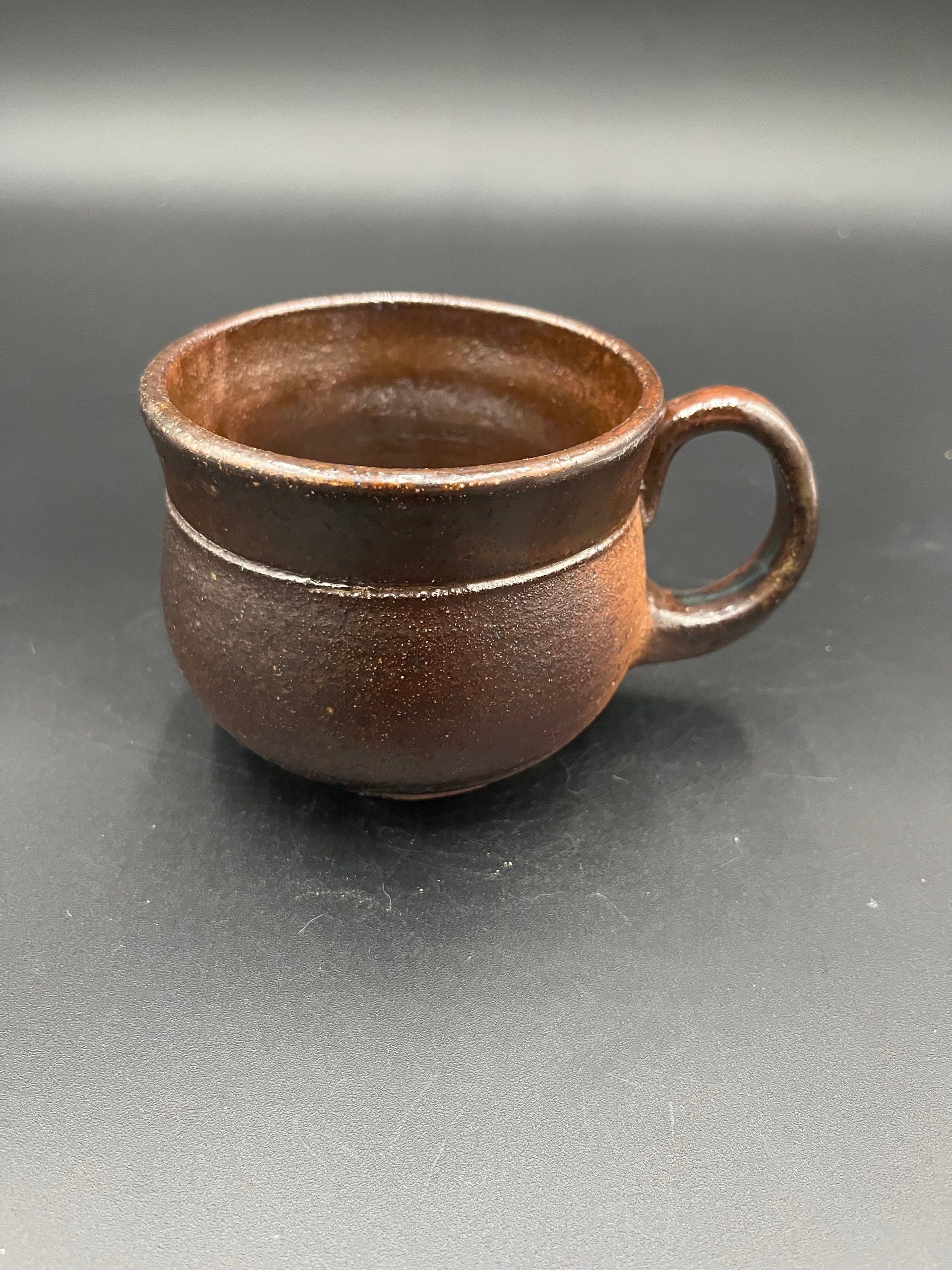 Wood fired Earthy Ceramic Mug - handmade