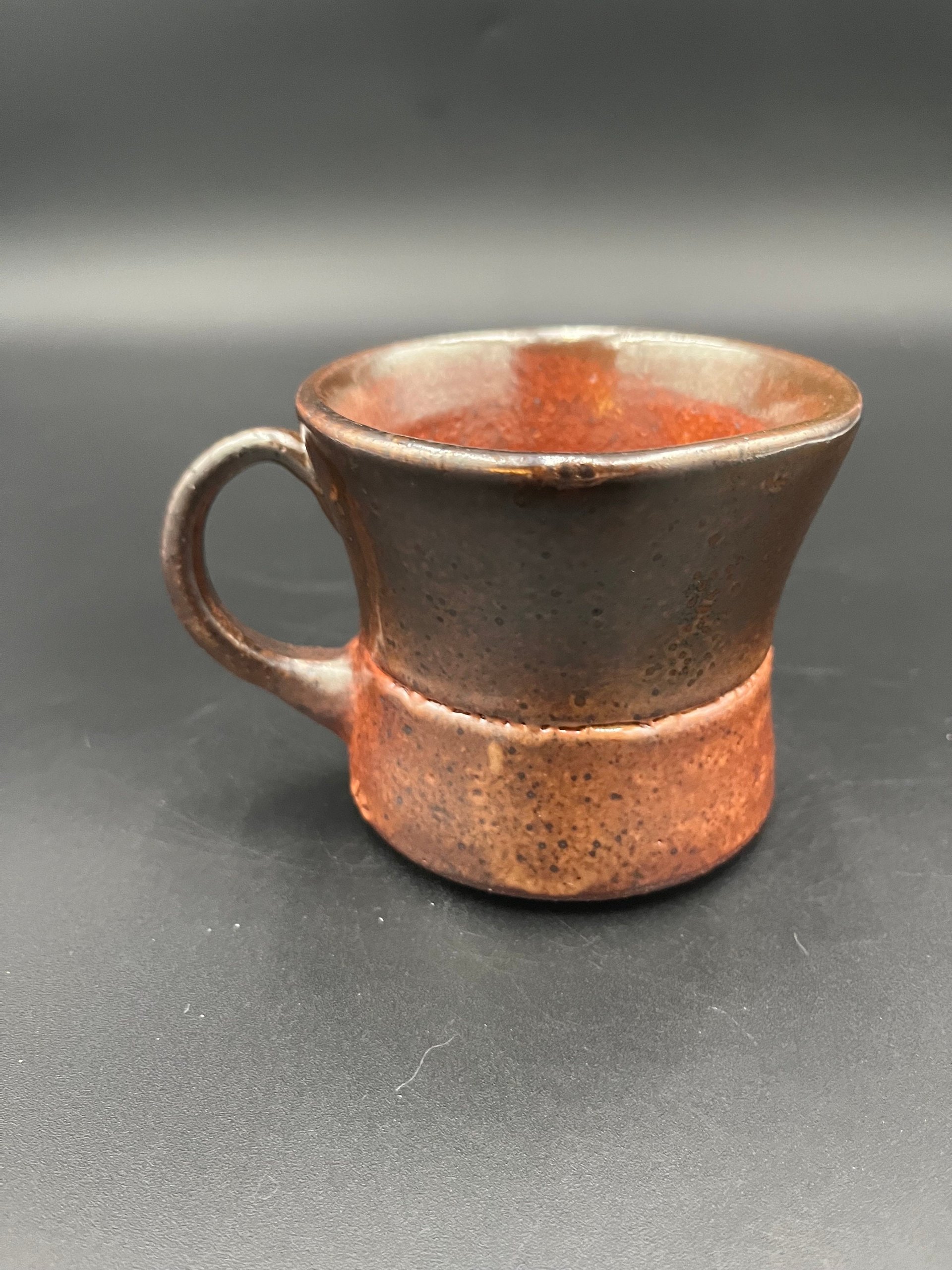 Wood fired Earthy Ceramic Mug - handmade