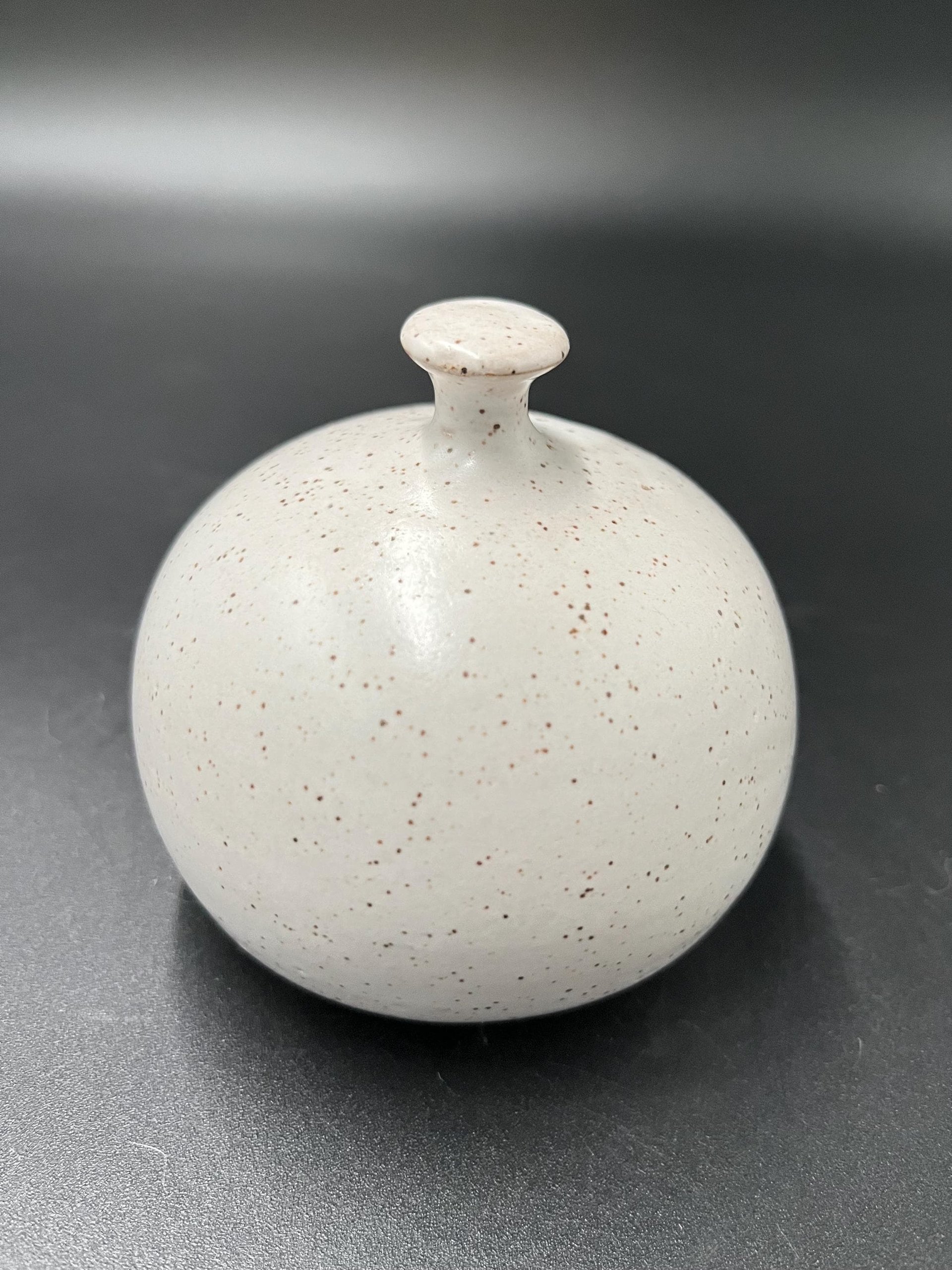 Handmade Small Ceramic Salt Cellar - Various Colors