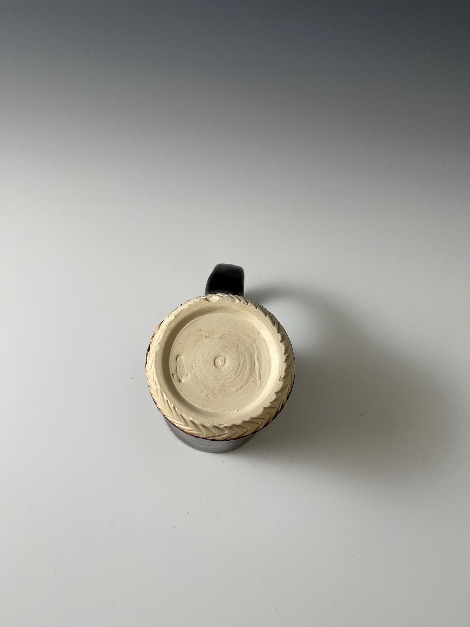 Small Handmade Ceramic Earth toned Glazed Mug