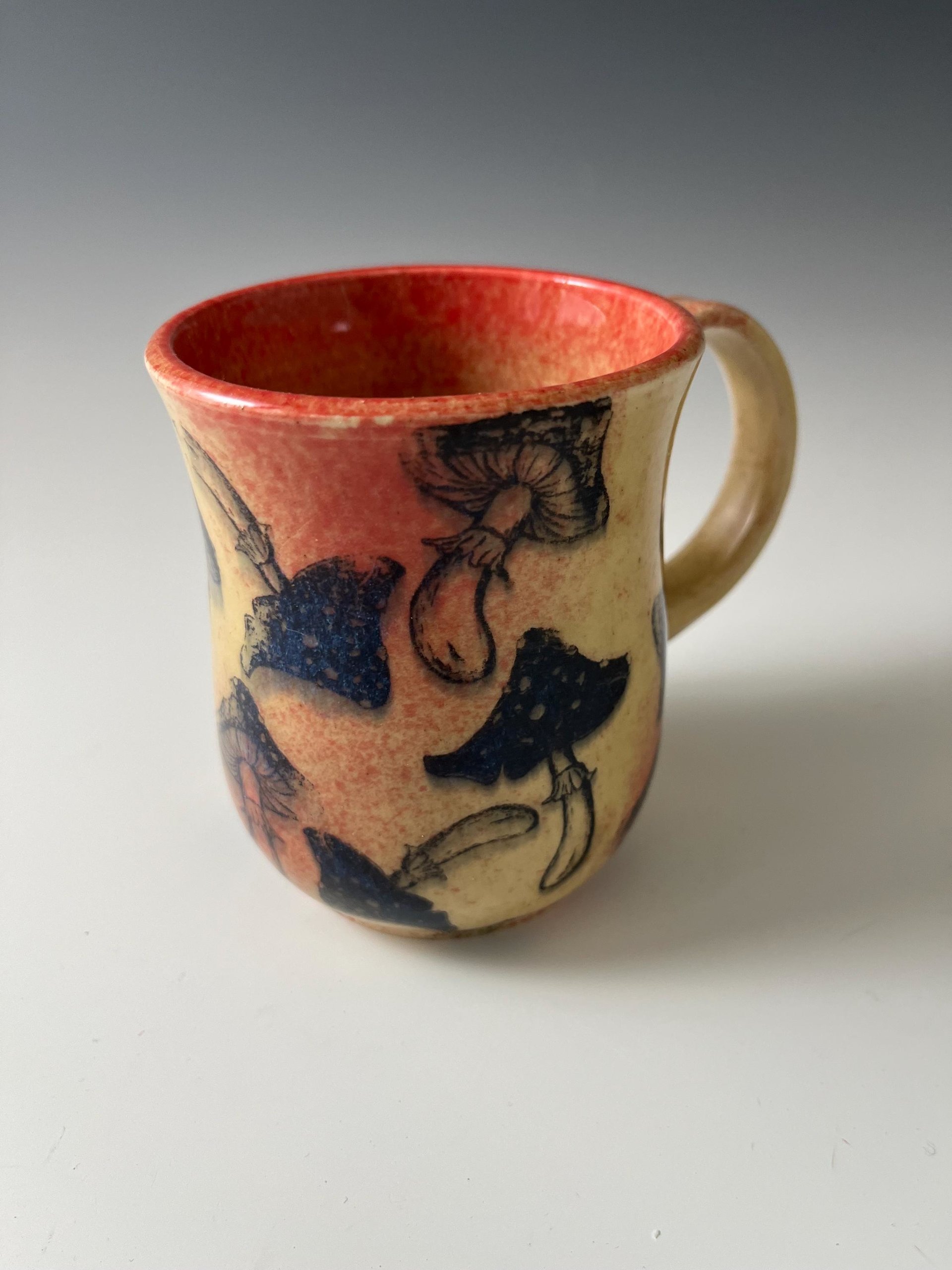 Handmade Ceramic Mushroom Mug