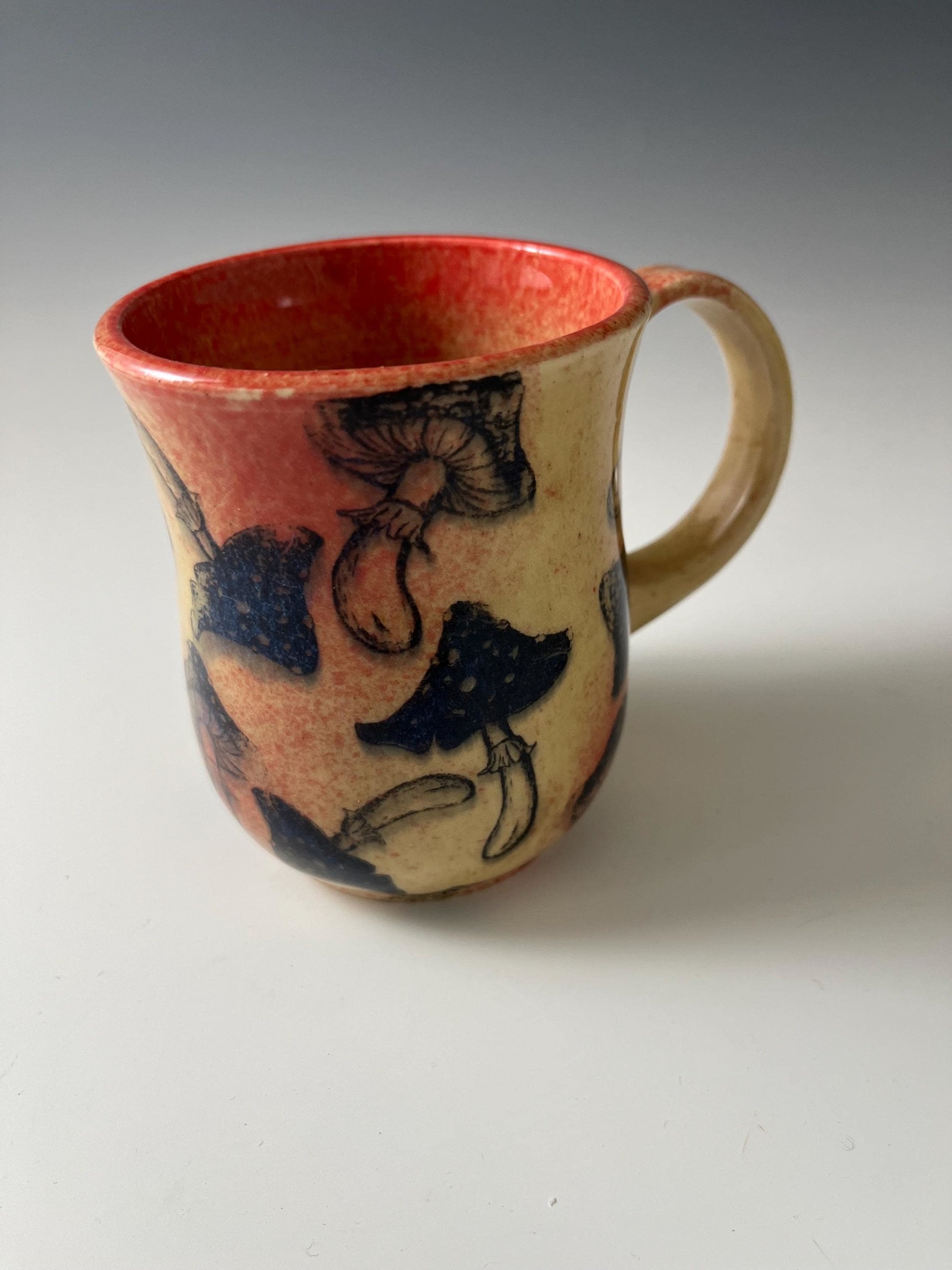 Handmade Ceramic Mushroom Mug