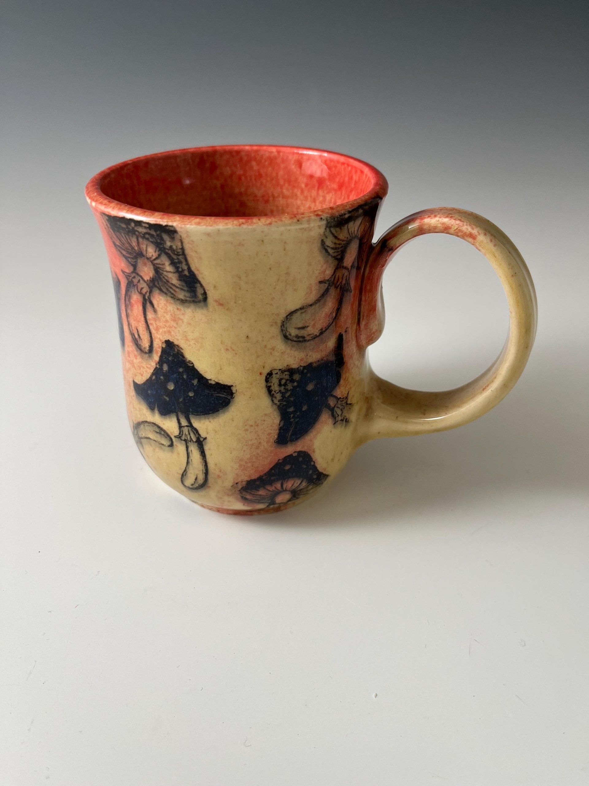 Handmade Ceramic Mushroom Mug