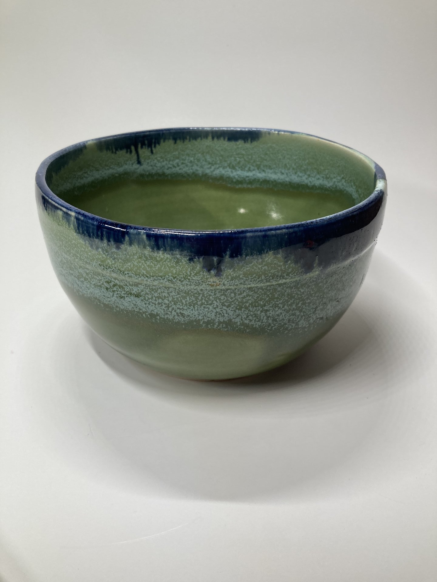Green and Blue Serving Bowl