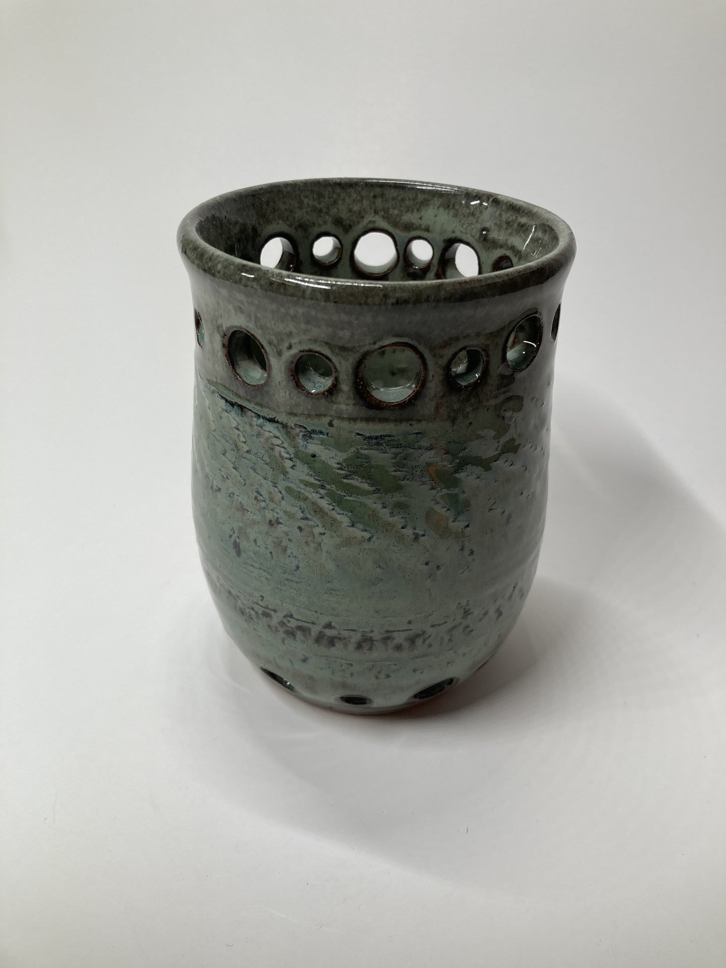 Handmade Green Luminary