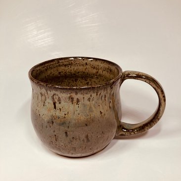 Rustic Hand-made Earthy Green Ceramic Mug
