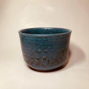 Hand-made Ceramic Blue Bowl