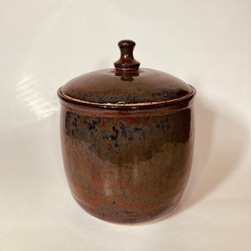 Hand-made Ceramic Lidded Jar