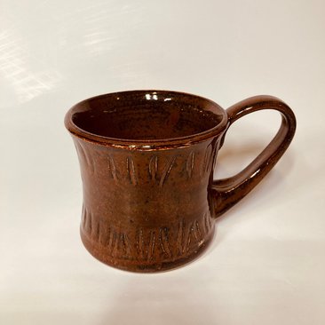 Earthy Red Rustic Mug