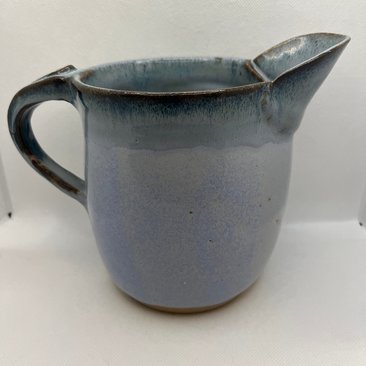 Handmade Light Blue Pitcher