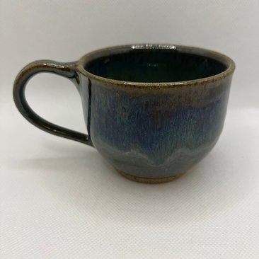 Handmade Ceramic Multi-colored Mug
