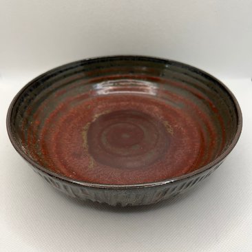 Handmade Ancient Jasper Glazed Ceramic Bowl