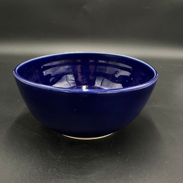 Handmade Cobalt Blue Ceramic Bowl