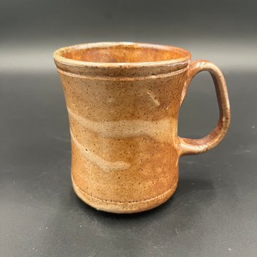 Wood fired Earthy Tankard Mug - handmade