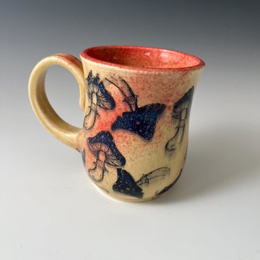 Handmade Ceramic Mushroom Mug