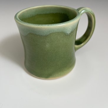 Small Handmade Ceramic Spearmint Green Mug