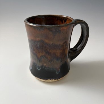 Small Handmade Ceramic Earth toned Glazed Mug