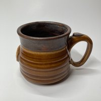 Handmade ceramic tea mug