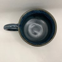 Handmade Ceramic Blue Mug