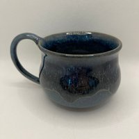 Handmade Ceramic Blue Mug
