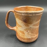 Wood fired Earthy Tankard Mug - handmade