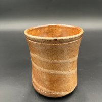 Wood fired Earthy Tankard Mug - handmade