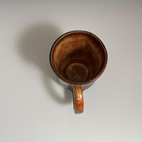 Handmade Ceramic Golden Black Mug