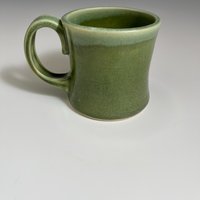Small Handmade Ceramic Spearmint Green Mug