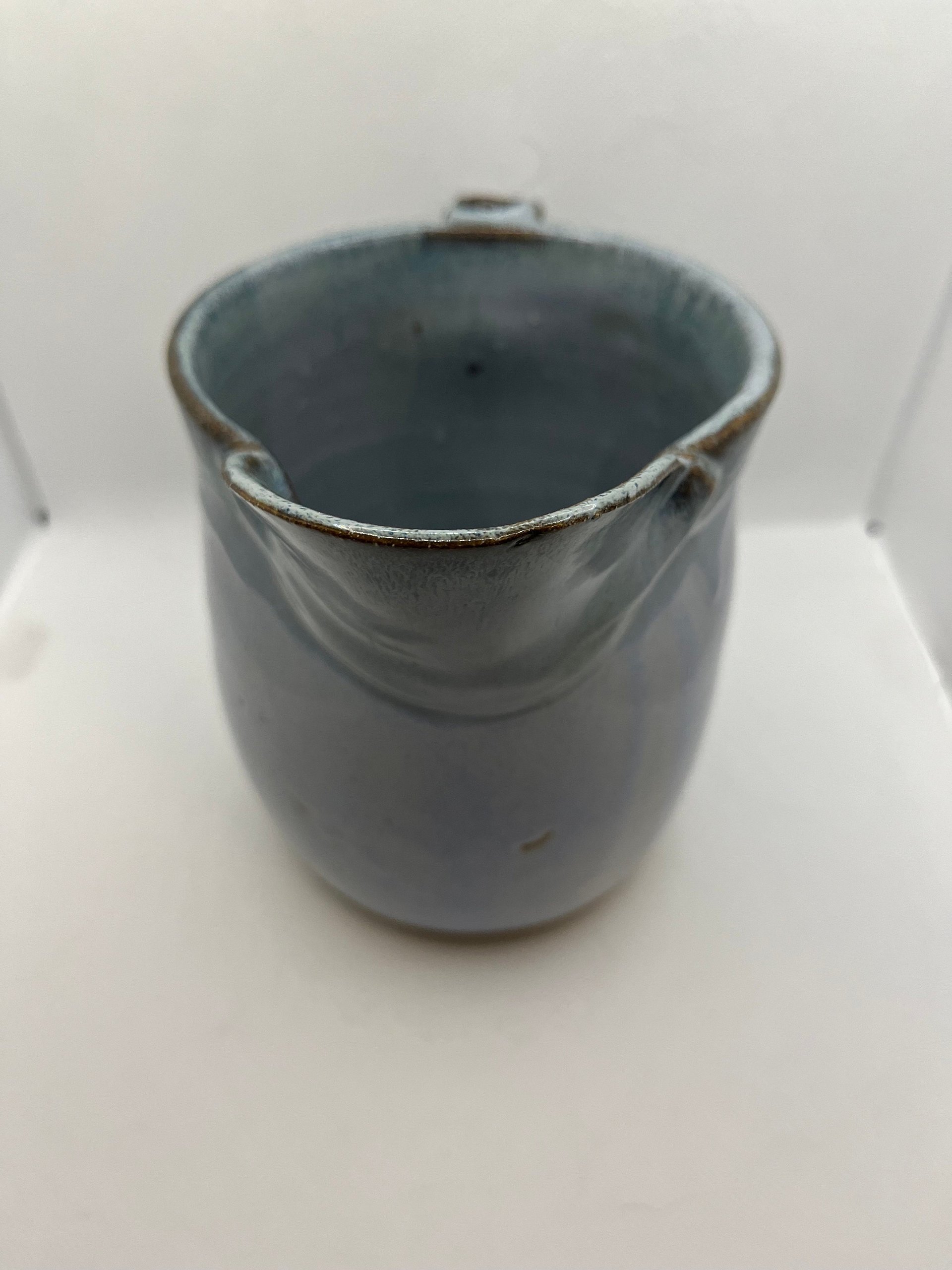 Handmade Light Blue Pitcher