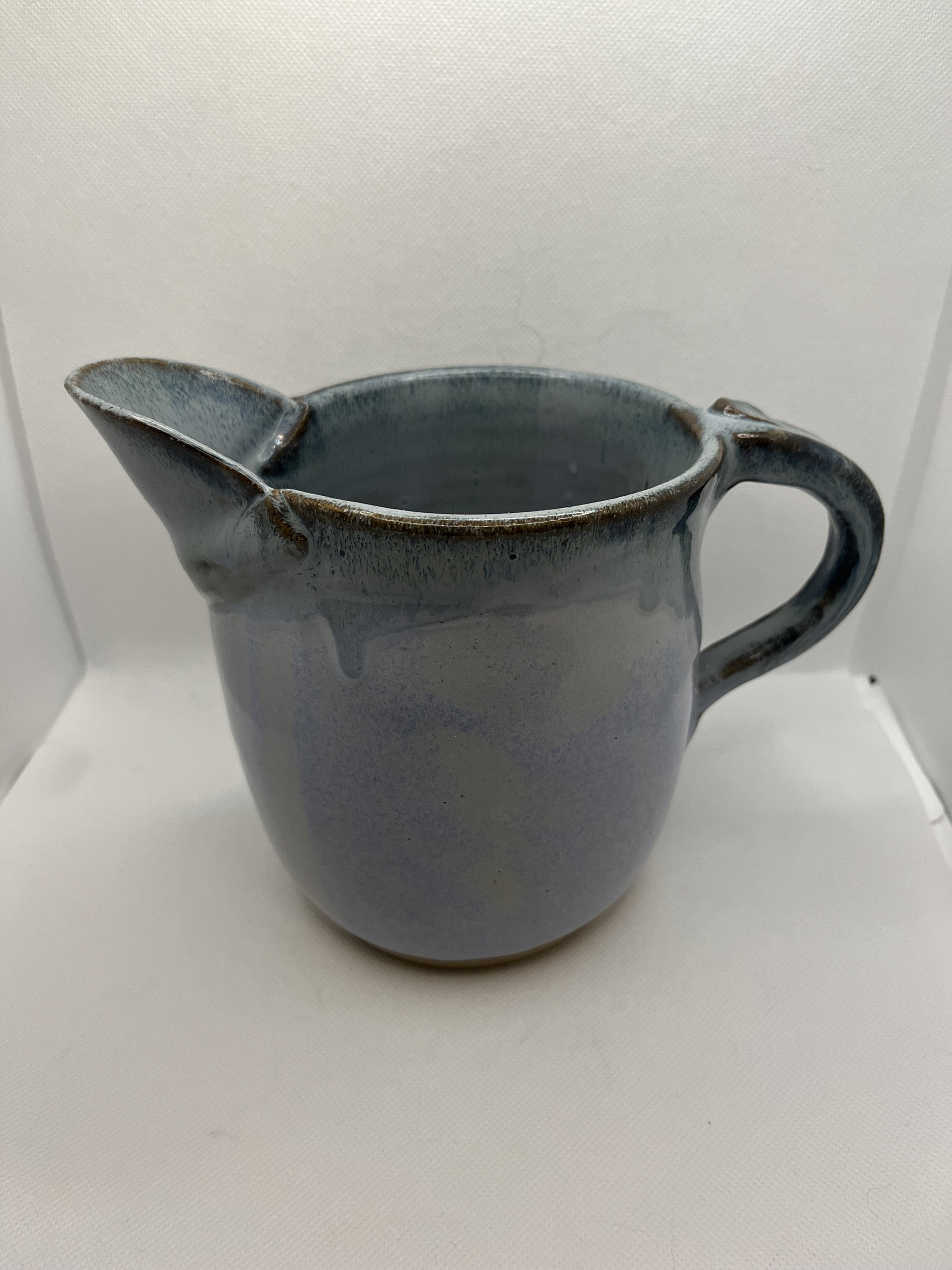 Handmade Light Blue Pitcher