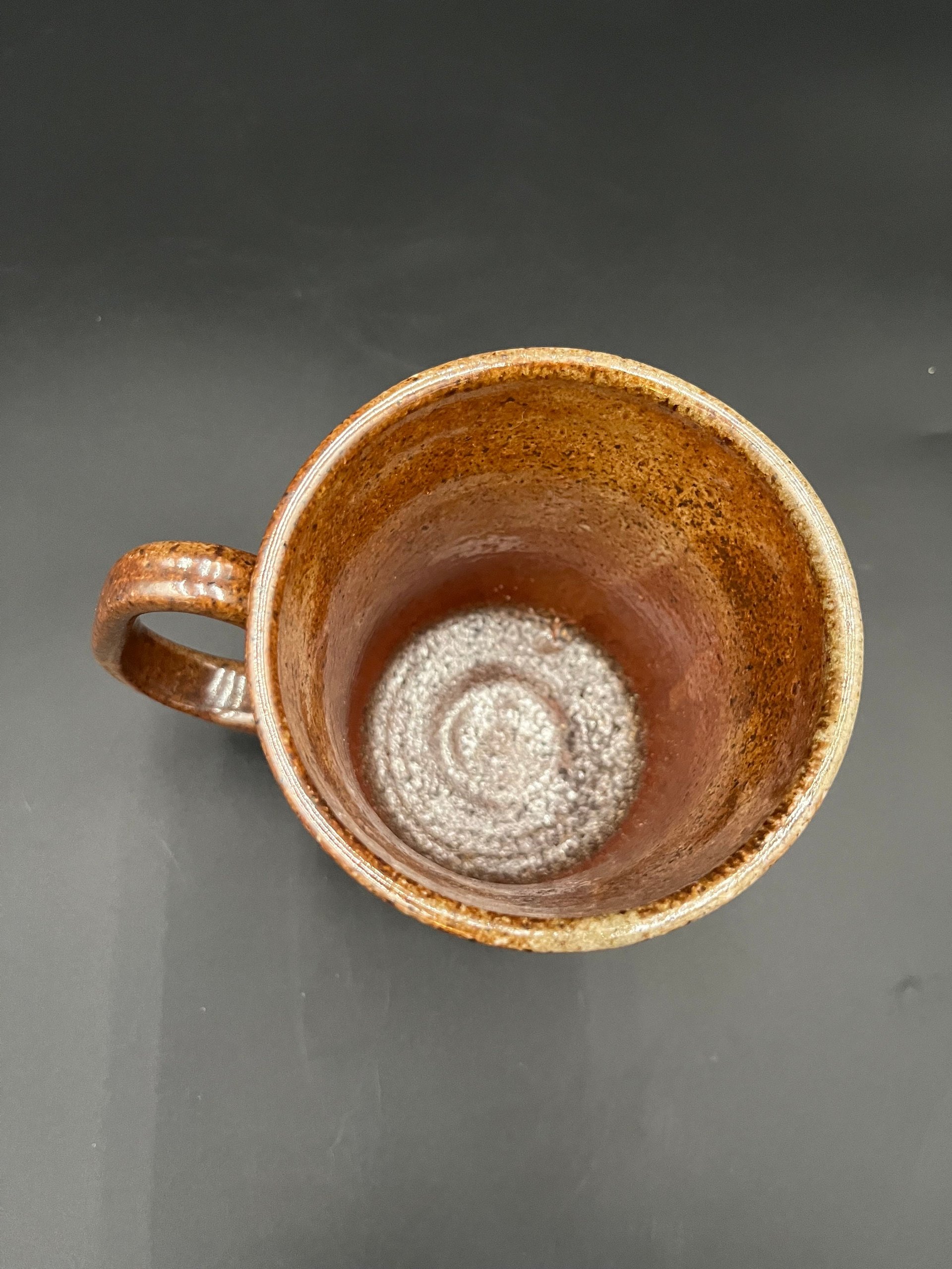 Wood fired Earthy Tankard Mug - handmade