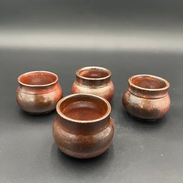 Handmade Small Wood fired Ceramic Cups